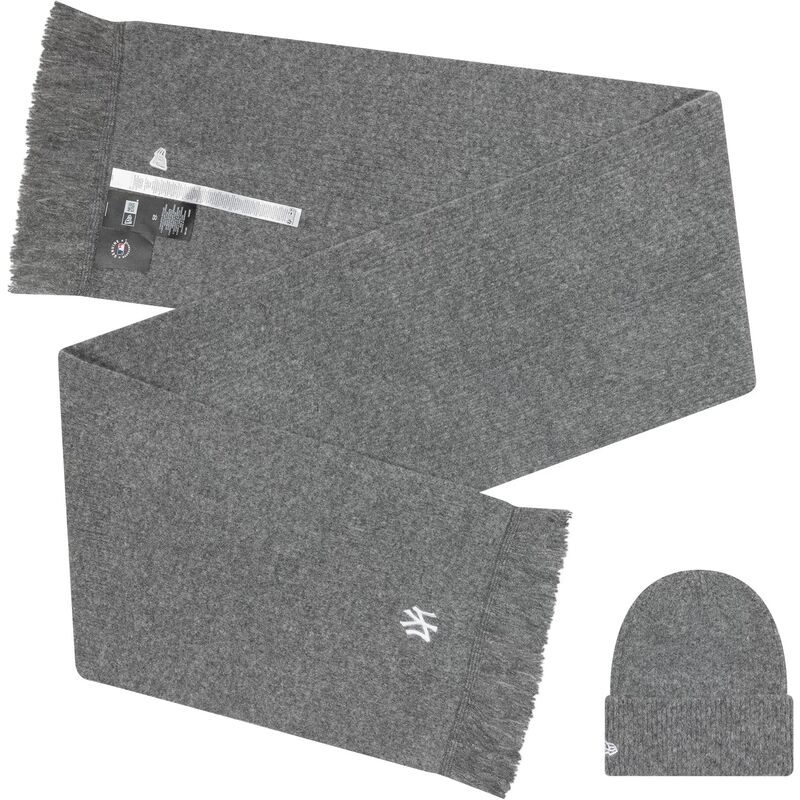 mutzen-grau-bufanda-knit-set-der-new-york-yankees-mlb-von-new-era