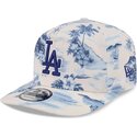 mutzen-gebogen-blau-snapback-19twenty-tropics-der-los-angeles-dodgers-mlb-von-new-era