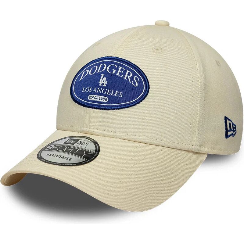 mutzen-gebogen-creme-verstellbares-band-9forty-patch-der-los-angeles-dodgers-mlb-von-new-era mutzen-gebogen-creme-verstellbares-band-9forty-patch-der-los-angeles-dodgers-mlb-von-new-era