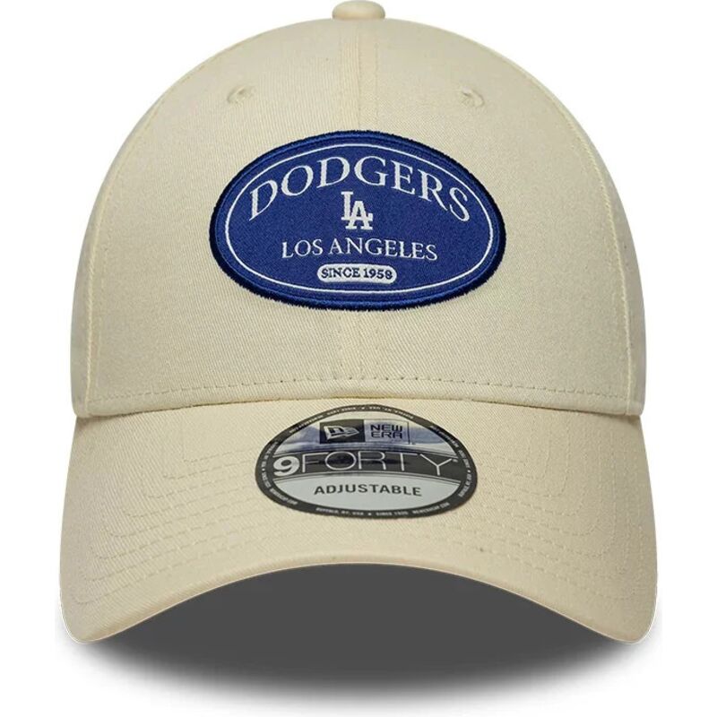 mutzen-gebogen-creme-verstellbares-band-9forty-patch-der-los-angeles-dodgers-mlb-von-new-era mutzen-gebogen-creme-verstellbares-band-9forty-patch-der-los-angeles-dodgers-mlb-von-new-era