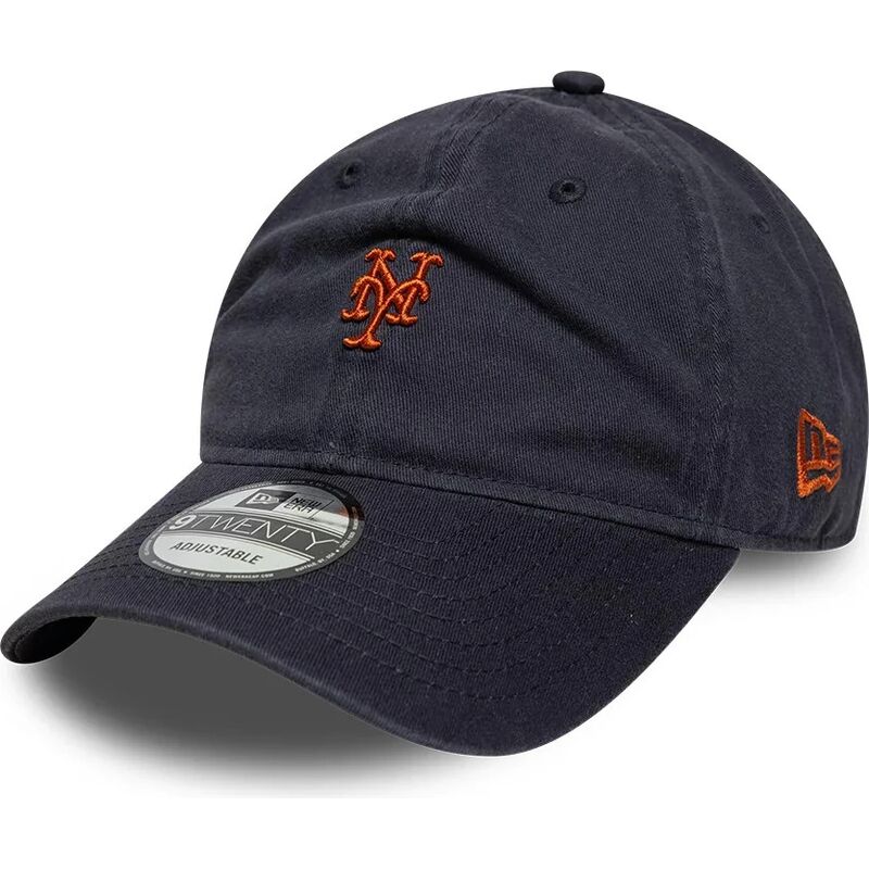 mutzen-gebogen-marineblau-verstellbares-band-9twenty-mini-der-new-york-mets-mlb-von-new-era