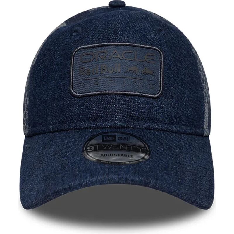 mutzen-gebogen-marineblau-verstellbares-band-9twenty-patterned-denim-der-red-bull-racing-formula-1-von-new-era