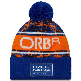 Mützen bommel blau Digi Camo der Red Bull Racing Formula 1 von New Era