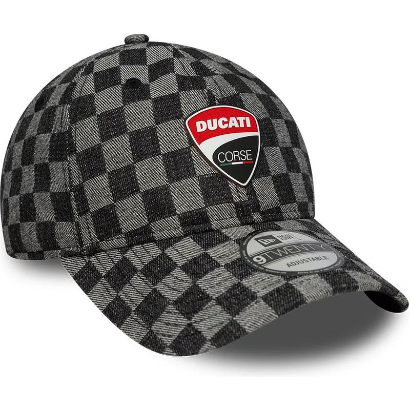 mutzen-gebogen-schwarz-verstellbares-band-9twenty-check-der-ducati-motor-motogp-von-new-era mutzen-gebogen-schwarz-verstellbares-band-9twenty-check-der-ducati-motor-motogp-von-new-era
