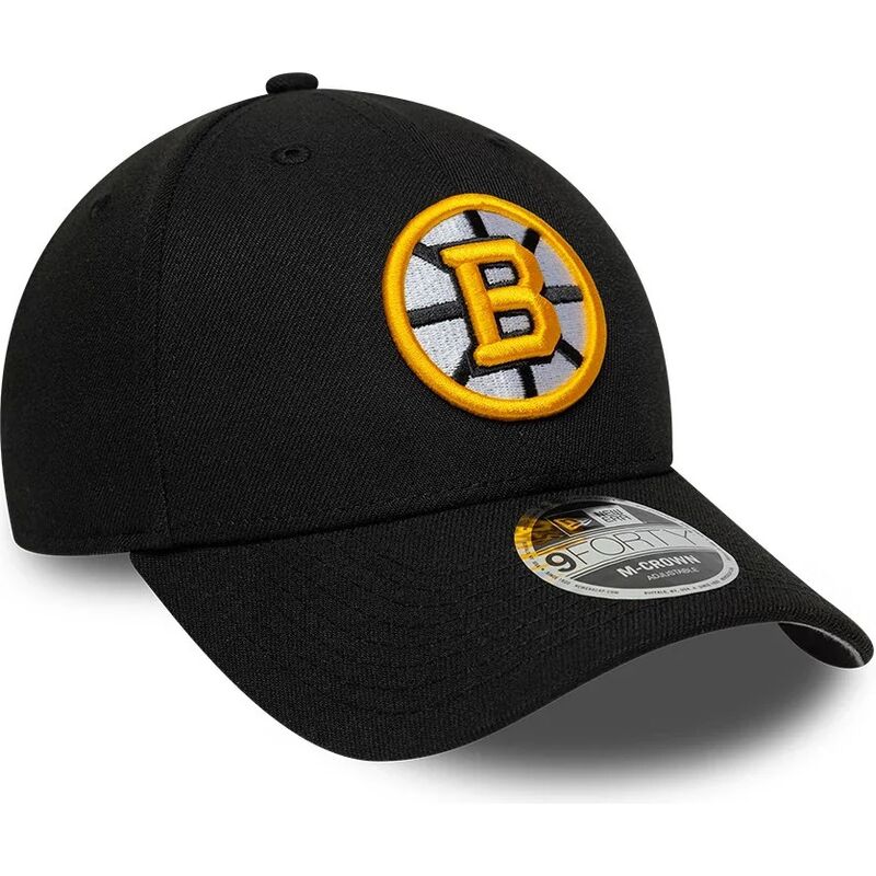 mutzen-gebogen-schwarz-snapback-9forty-m-crown-team-der-boston-bruins-nhl-von-new-era mutzen-gebogen-schwarz-snapback-9forty-m-crown-team-der-boston-bruins-nhl-von-new-era