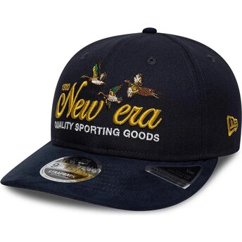 Mützen gebogen marineblau verstellbares band 9FIFTY Retro Crown Suede von New Era