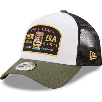Mützen gebogen grün snapback A Frame Location Icon der Hawaii von New Era