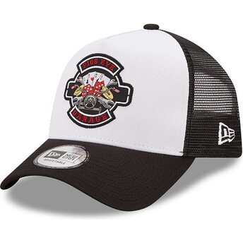 Mützen gebogen schwarz snapback A Frame Location Icon der Pigs Eye Garage von New Era