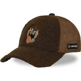 Mützen gebogen braun snapback Tasmanischer Teufel Looney Tunes von Capslab