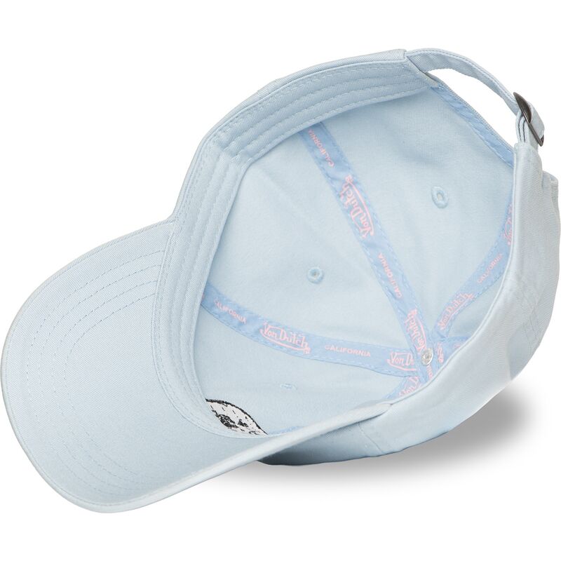 hellblaue-verstellbare-curved-cap-log11-von-von-dutch