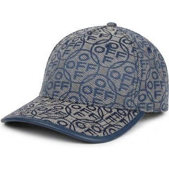 Mützen gebogen marineblau verstellbares band Off Jacquard Canvas von L/AB c/o Off-White™