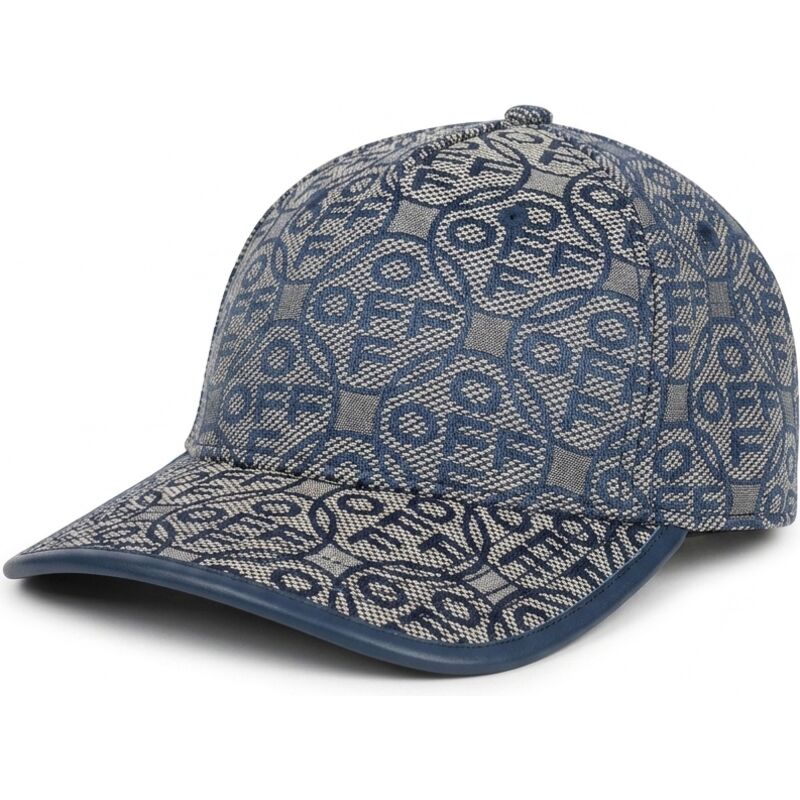 mutzen-gebogen-marineblau-verstellbares-band-off-jacquard-canvas-von-l-ab-c-o-off-white