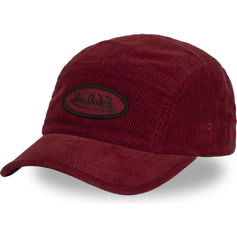 mutzen-gebogen-5-panel-rot-verstellbares-band-c5p-vel04-von-von-dutch mutzen-gebogen-5-panel-rot-verstellbares-band-c5p-vel04-von-von-dutch