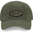 mutzen-gebogen-5-panel-grun-verstellbares-band-c5p-vel03-von-von-dutch