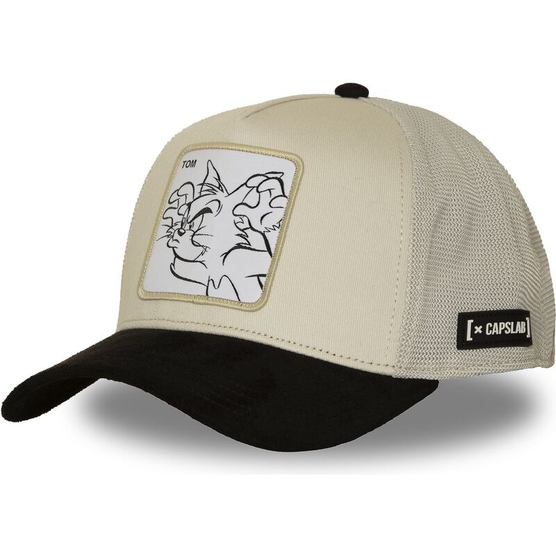 mutzen-gebogen-beige-snapback-taj9-bico-tom-looney-tunes-von-capslab mutzen-gebogen-beige-snapback-taj9-bico-tom-looney-tunes-von-capslab