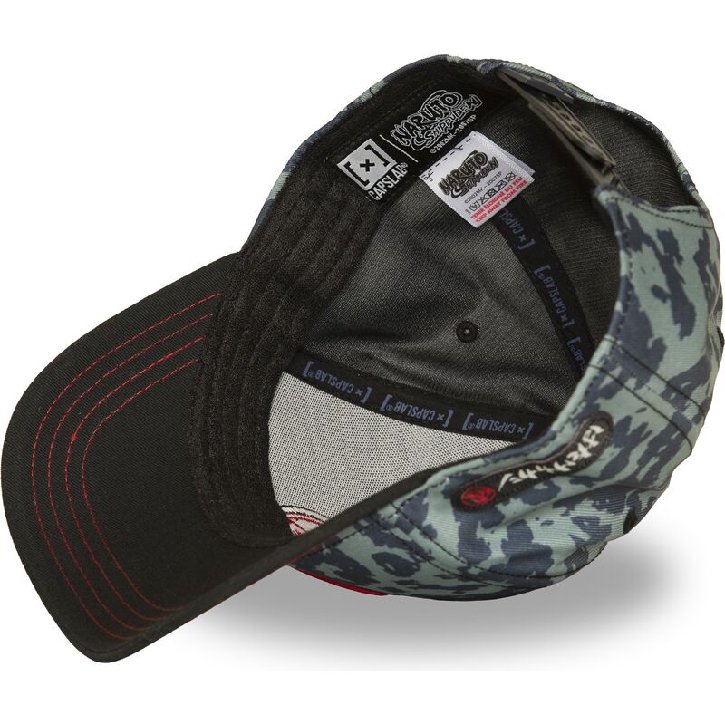 mutzen-gebogen-mehrfarbig-snapback-ns7-kak-kakashi-hatake-naruto-von-capslab