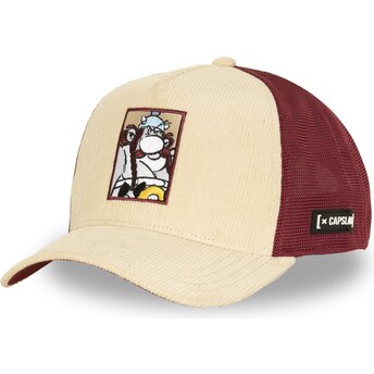 Mützen gebogen beige snapback AST4 IDE Obelix Asterix der Gallier von Capslab