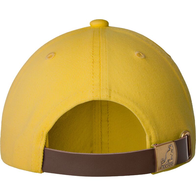 gelbe-verstellbare-curved-cap-washed-baseball-lemon-sorbet-von-kangol gelbe-verstellbare-curved-cap-washed-baseball-lemon-sorbet-von-kangol