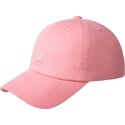 verstellbare-rosa-gebogene-kappe-washed-baseball-pepto-von-kangol