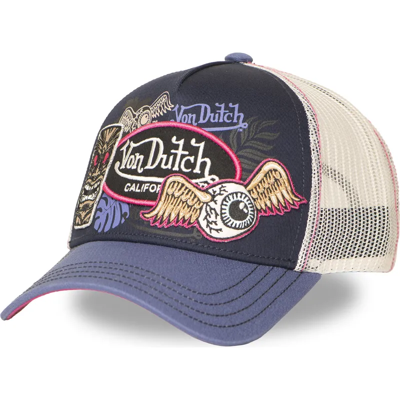 trucker-cap-violett-patches14-von-von-dutch
