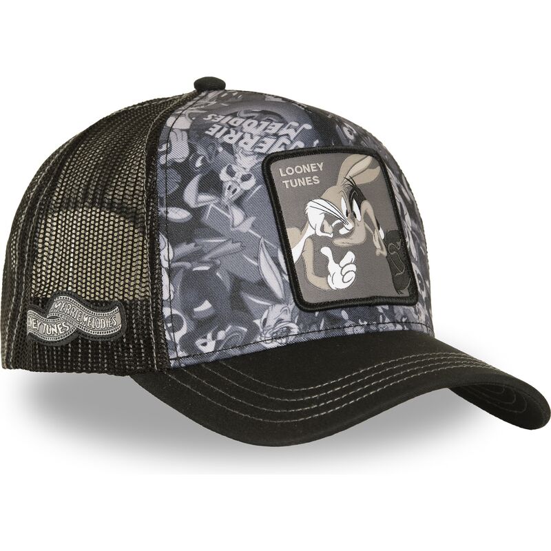 mutzen-gebogen-schwarz-snapback-loo14-duo-bugs-bunny-und-daffy-duck-looney-tunes-von-capslab mutzen-gebogen-schwarz-snapback-loo14-duo-bugs-bunny-und-daffy-duck-looney-tunes-von-capslab
