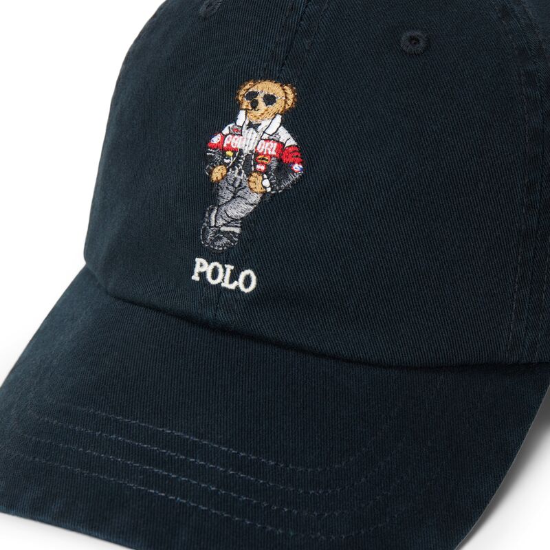 mutzen-gebogen-schwarz-verstellbares-band-woven-bear-von-polo-ralph-lauren mutzen-gebogen-schwarz-verstellbares-band-woven-bear-von-polo-ralph-lauren