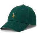 mutzen-gebogen-grun-verstellbares-band-classic-sport-college-green-von-polo-ralph-lauren