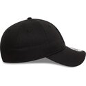 schwarze-verstellbare-curved-cap-mit-schwarzem-logo-9twenty-league-essential-der-los-angeles-dodgers-mlb-von-new-era