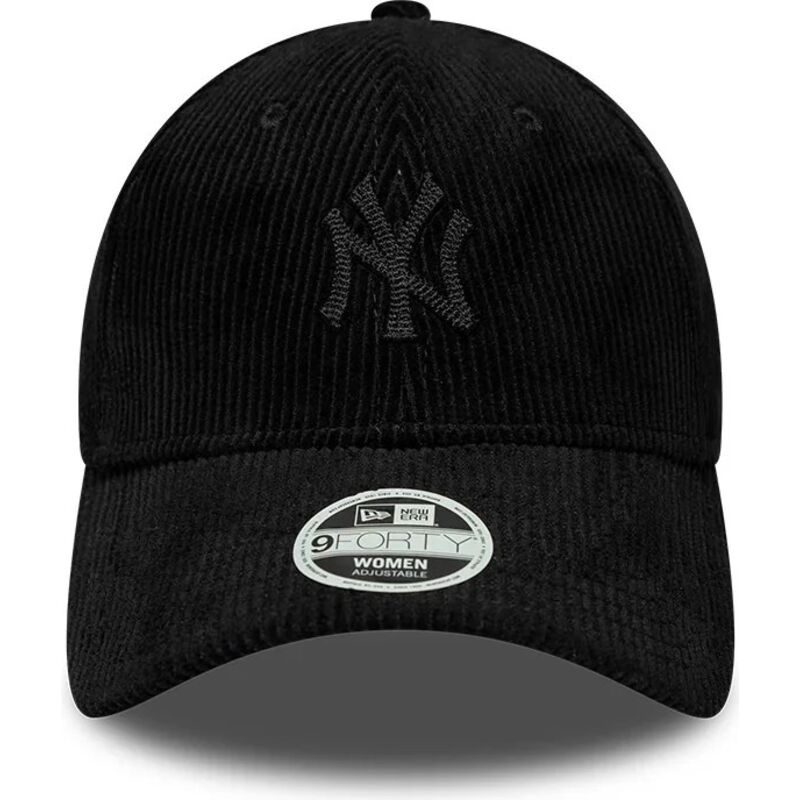 mutzen-gebogen-schwarz-verstellbares-band-9forty-cord-der-new-york-yankees-mlb-von-new-era mutzen-gebogen-schwarz-verstellbares-band-9forty-cord-der-new-york-yankees-mlb-von-new-era