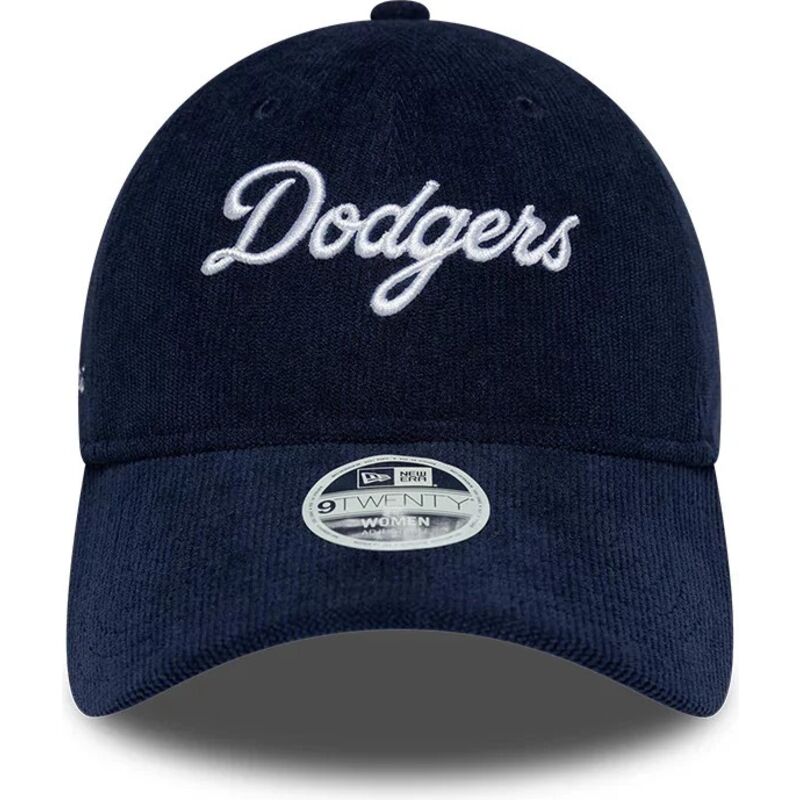 mutzen-gebogen-marineblau-verstellbares-band-9twenty-cord-script-der-los-angeles-dodgers-mlb-von-new-era mutzen-gebogen-marineblau-verstellbares-band-9twenty-cord-script-der-los-angeles-dodgers-mlb-von-new-era