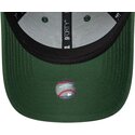 mutzen-gebogen-grun-verstellbares-band-9forty-metallic-der-new-york-yankees-mlb-von-new-era