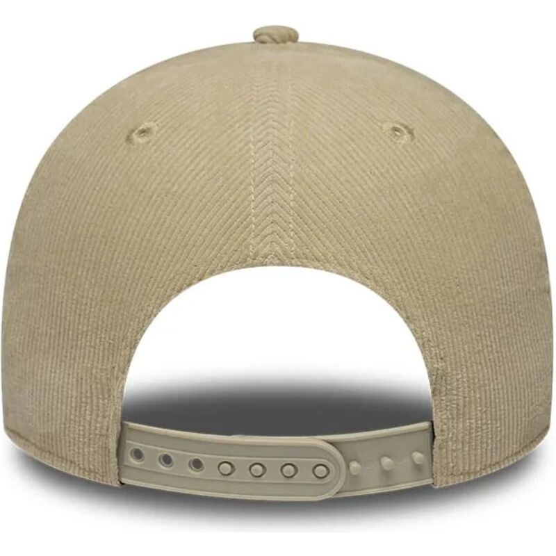 mutzen-gebogen-beige-snapback-9forty-entry-cord-der-new-york-yankees-mlb-von-new-era