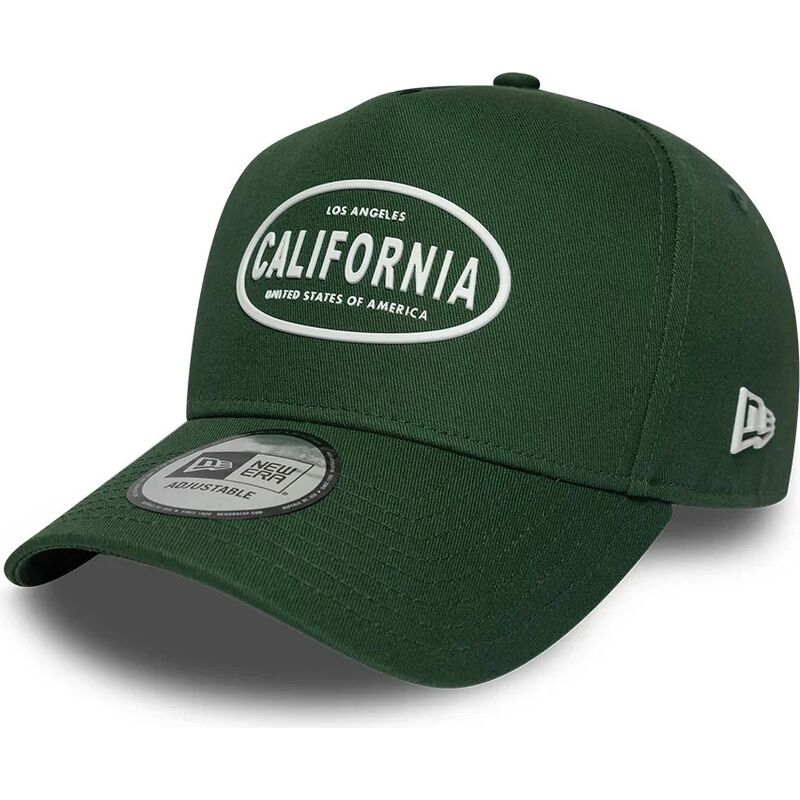 mutzen-gebogen-grun-snapback-9forty-e-frame-rubber-der-california-los-angeles-von-new-era