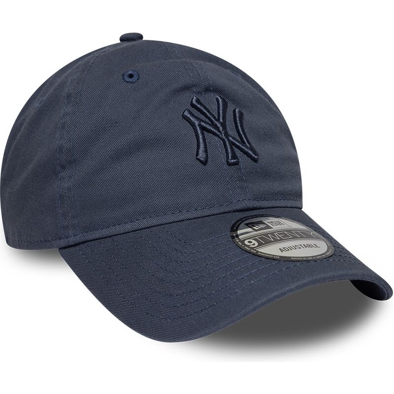 mutzen-gebogen-blau-verstellbares-band-9twenty-washed-midi-der-new-york-yankees-mlb-von-new-era