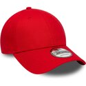 rote-verstellbare-curved-cap-9forty-basic-flag-von-new-era