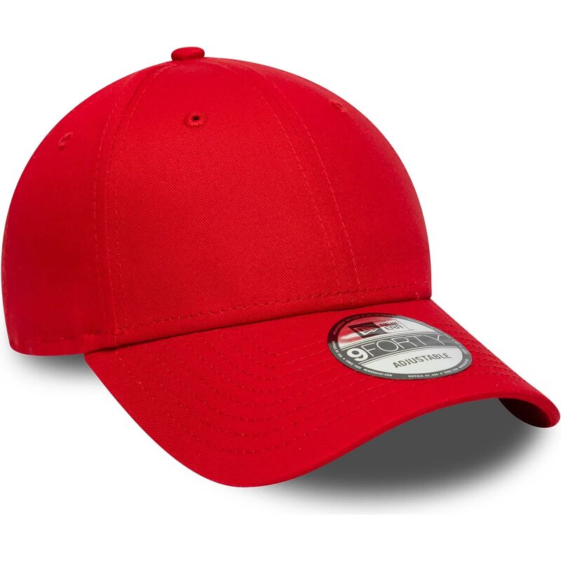 rote-verstellbare-curved-cap-9forty-basic-flag-von-new-era