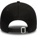 schwarze-gebogene-verstellbare-kinderkappe-mit-schwarzem-logo-9forty-league-essential-von-new-york-yankees-mlb-von-new-era