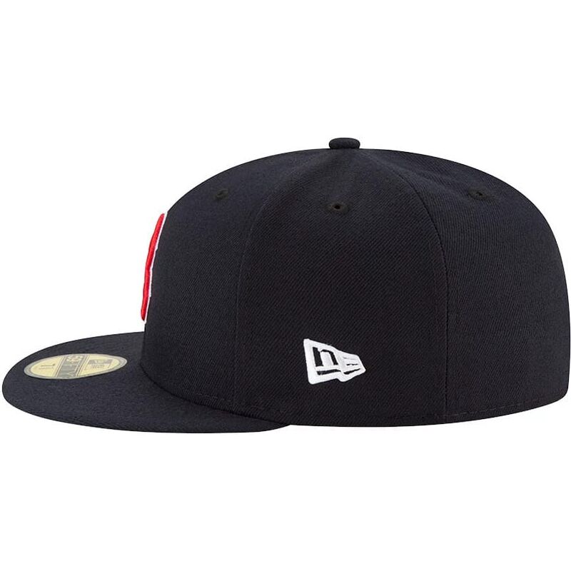 marineblaue-anliegende-59fifty-ac-perf-flat-cap-der-boston-red-sox-mlb-von-new-era marineblaue-anliegende-59fifty-ac-perf-flat-cap-der-boston-red-sox-mlb-von-new-era
