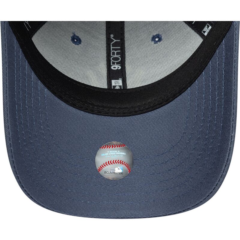 mutzen-gebogen-blau-verstellbares-band-fur-kinder-9forty-league-essential-der-new-york-yankees-mlb-von-new-era
