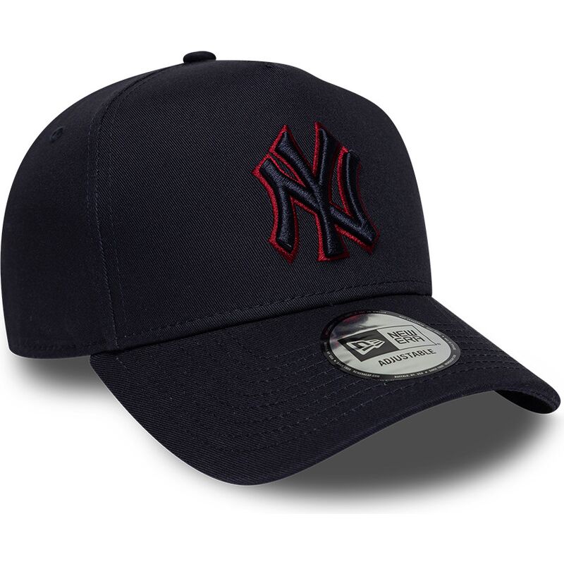 mutzen-gebogen-marineblau-snapback-9forty-e-frame-team-outline-der-new-york-yankees-mlb-von-new-era mutzen-gebogen-marineblau-snapback-9forty-e-frame-team-outline-der-new-york-yankees-mlb-von-new-era