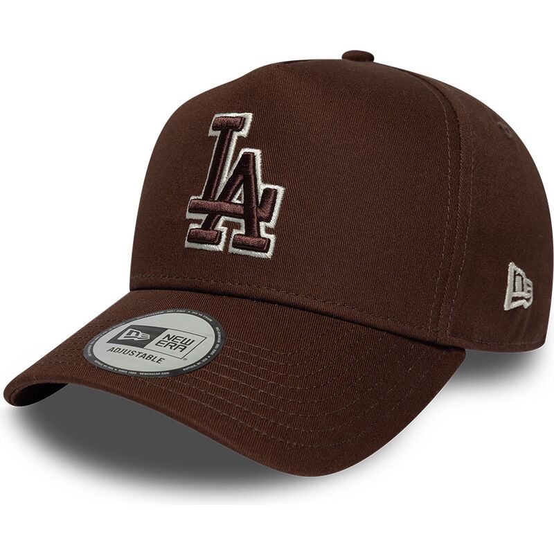 mutzen-gebogen-braun-snapback-9forty-e-frame-team-outline-der-los-angeles-dodgers-mlb-von-new-era mutzen-gebogen-braun-snapback-9forty-e-frame-team-outline-der-los-angeles-dodgers-mlb-von-new-era