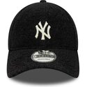 mutzen-gebogen-schwarz-snapback-9forty-winter-borg-der-new-york-yankees-mlb-von-new-era