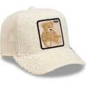 mutzen-gebogen-beige-snapback-der-teddy-double-stuffed-the-farm-goorin-bros