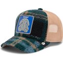 mutzen-gebogen-grun-snapback-der-bunny-double-stuffed-the-farm-goorin-bros