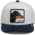 mutzen-gebogen-blau-snapback-fur-kinder-suede-shadow-original-recipe-the-farm-goorin-bros
