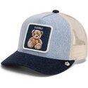 mutzen-gebogen-marineblau-snapback-fur-kinder-der-cuddly-original-recipe-the-farm-goorin-bros