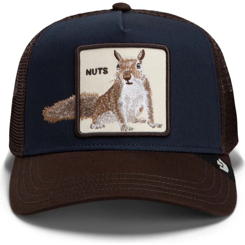 mutzen-gebogen-braun-snapback-over-the-line-squirrel-out-of-bounds-nuts-the-farm-goorin-bros