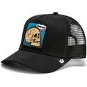 mutzen-gebogen-schwarz-snapback-cancelled-skull-pop-art-strikes-back-the-farm-goorin-bros