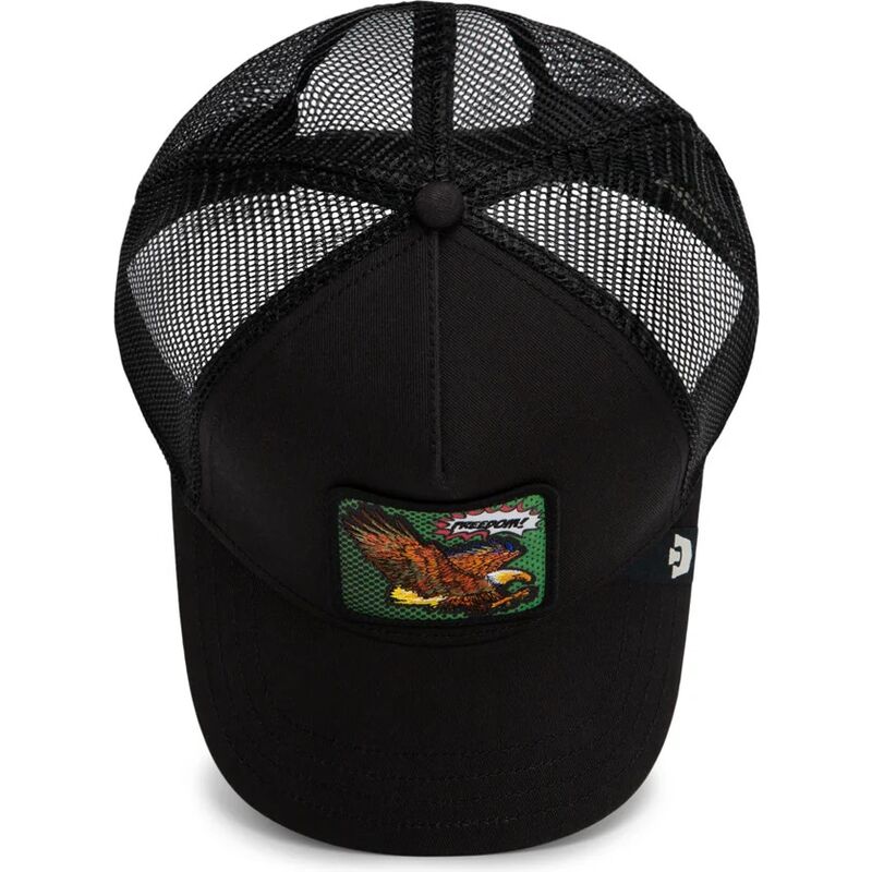 mutzen-gebogen-schwarz-snapback-freedom-eagle-pop-art-strikes-back-the-farm-goorin-bros