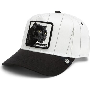 Mützen gebogen grau snapback Pinstripe Panther Playmakers The Farm Goorin Bros.